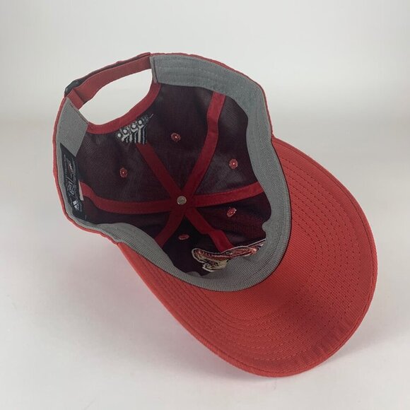 Arizona Coyotes NHL Red Adidas Relaxed Fit Strapback Hat - Picture 4 of 5